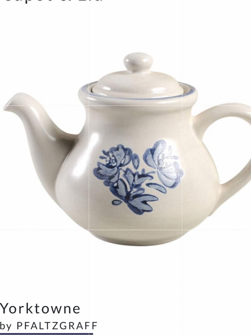 PFALTZGRAFF YORKTOWNE VINTAGE TEA POT